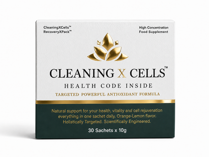 CleaningXCells™ – Месечен пакет с 30 сашета за лесен ежедневен прием.